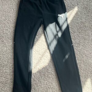Puma Black Track Pants Jogger Style